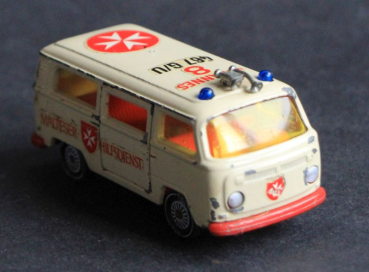 Siku Volkswagen T2 Transporter 1974 Malteser Hilfsdienst V302 Metallmodell (11826)
