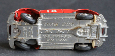 Corgi Toys Volkswagen Käfer 1200 Safari 1965 Metallmodell mit Figur (11805)