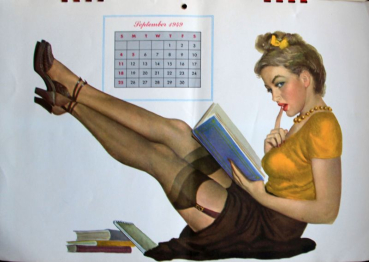 Preview: Esquire Pin-up Jahreskalender 1949 Al Moore (11762)
