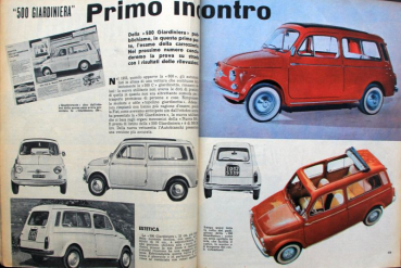 Preview: "Quattroruote" Automobil-Magazin Italien 1960 (11833)