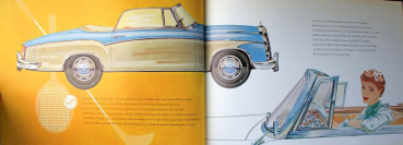 Preview: Mercedes-Benz 220 S Coupe Cabriolet Modellprogramm 1959 Automobilprospekt (11808)