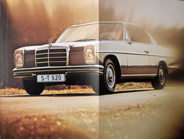 Preview: Mercedes-Benz 250 C - 280 CE Modellprogramm 1972 Automobilprospekt (11809)