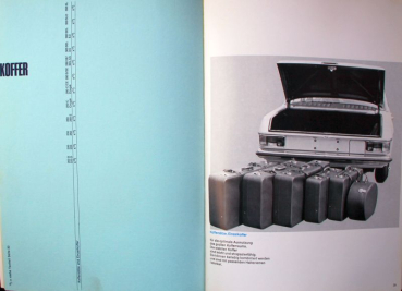 Preview: Mercedes-Benz Sonderausstattungen Modellprogramm 1972 Automobilprospekt (11812)