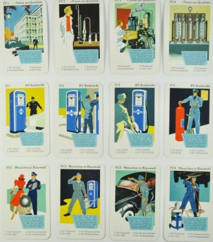 BV Aral Kartenspiel 1960 mit Originalbox (2160)