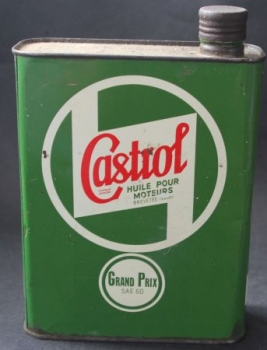 Castrol Öldose 1955 Wakefield "Huile pour moteurs Brevetee" 2 Liter (1257)