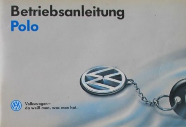 Volkswagen Polo 1993  Carmap with Ownermanual and Servicebooklet (5916)