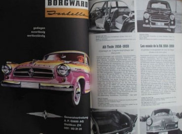 "Automobil Revue 60" Automobile-Yearbook 1960 (3655)
