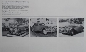 IFA VEB Automobilwerke "Acht Jahrzehnte Automobilbau aus Eisenach" 1959 Carbrochure-Map (5933)