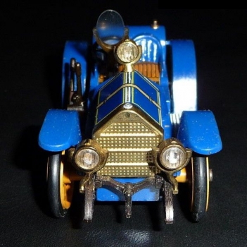 Schuco Micro-Racer Mercer 35 J 1913 Metallmodell mit Friktionsantrieb (6594)