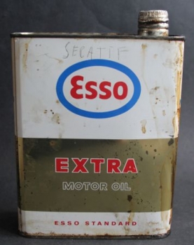 Esso Oilcan 1960 "Extra Motor Oil Multigrade HD" 2 Liter (0890)