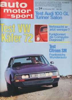 "Auto, Motor & Sport" Auto-Magazine 1971 (5874)