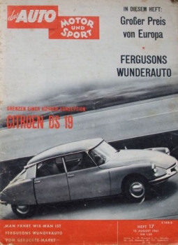 "Das Auto, Motor & Sport" Auto-Magazine 1961 (5879)