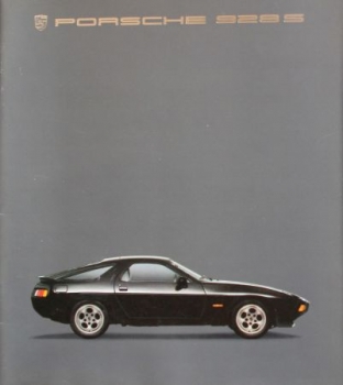 Porsche 928 S Modelprogram 1984 Carbrochure (6496)