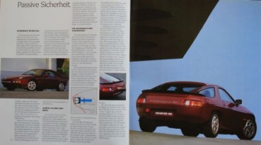 Porsche 928 S Modelprogram 1984 Carbrochure (6496)