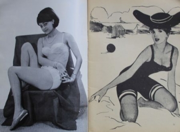 "Fit - Das internationale Magazin" 1963 Society-Magazine two issues(6495)