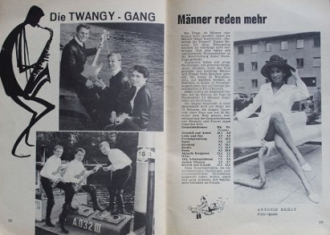 "Fit - Das internationale Magazin" 1963 Society-Magazine two issues(6495)