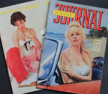 "Das moderne Journal" - "Journal Paris" 1963 Society-Magazine two issues (6490)