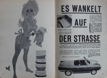 "Paprika - Das Magazin für Optimisten" - "Top Star - Nachtclubmagazin" 1949 Society-Magazine two issues (6458)