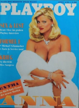 "Playboy Magazin" Society-Magazine 1994 Titel Anna Nicole Smith (6533)