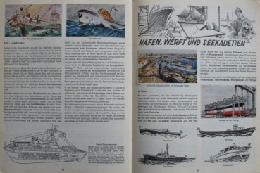 Herba Scrappicuters "Lokomotiven und Eisenbahnen" and "Schiffe" 2 Scrapbooks 1978 (5612)