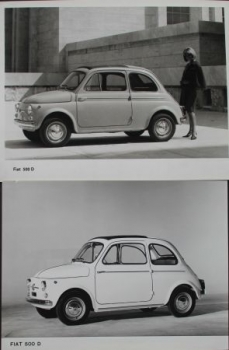 Fiat 500 D 1967 four Factoryphotos (7460)