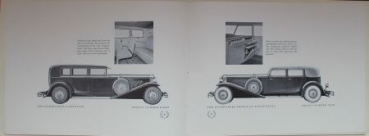 Duesenberg Modellprogramm 1930 Prestigekatalog (8744)