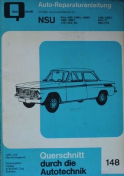 Bucheli "NSU Prinz 1000 Reparaturanleitung" 1968 Band 148 (5791)