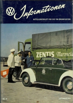 "Volkswagen Informationen" 1954 VW-Magazine (2176)