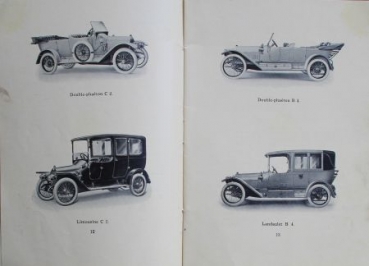 Stoewer Automobile Modellprogramm 1913 (S0001)