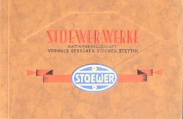 Stoewer Werke Modellprogramm 1927 (S0003)