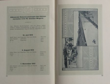 Stoewer Personenkraftwagen Modellprogramm 1921 (S0005)