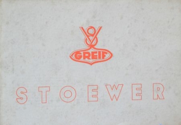 Stoewer Greif V8 Modelprogram 1935 (S0009)