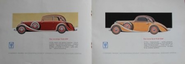 Stoewer Greif V8 Modelprogram 1935 (S0009)