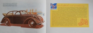 Stoewer Greif Junior Modelprogram 1936 (S0010)