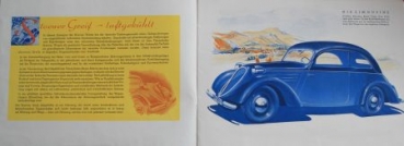 Stoewer Greif Junior Modelprogram 1936 (S0010)