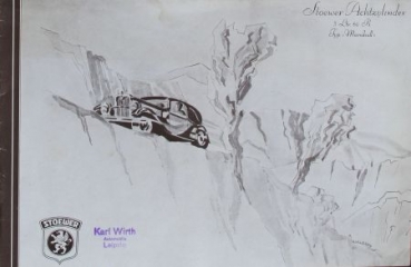 Stoewer Achtcylindre 60 PS Type Marschall Modelprogram 1931 (S0011)