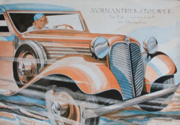 Stoewer Vornantrieb 30 PS Typ R 140 Modellprogramm 1932 (S0014)