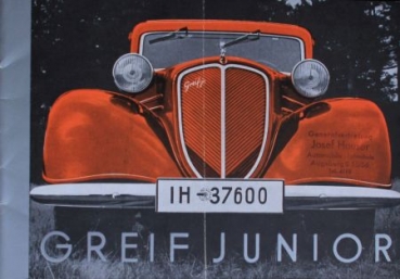 Stoewer Greif Junior Modellprogramm 1936 (S0016)