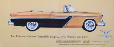 Dodge Kingsway Modelprogram 1955 Carbrochure (7828)