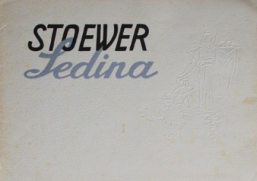 Stoewer Sedina Modelprogram 1937 (S0018)