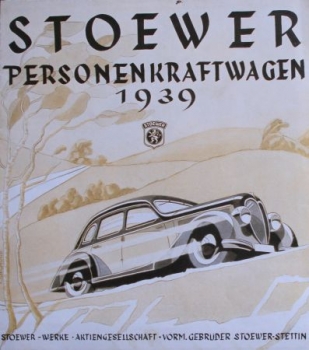 Stoewer Personenkraftwagen Modelprogram 1939 (S0020)