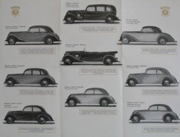 Stoewer Personenkraftwagen Modelprogram 1939 (S0020)