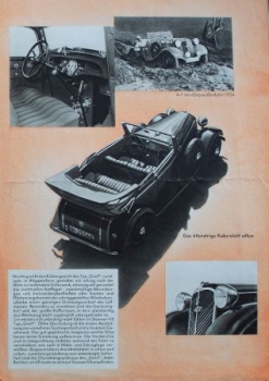 Stoewer 8 Typ Greif Front wheel drive Modelprogram 1937 (S0021)