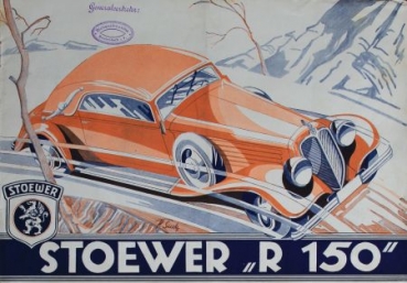 Stoewer R150 Modelprogram 1934 (S0022)