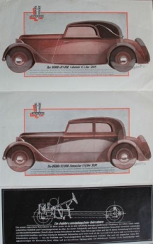 Röhr Junior 30 PS "Die Sensation der Automobilausstellungen" 1933 (S0025)