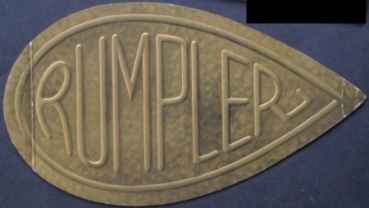 Rumpler Tropfenwagen Modellprogramm 1923 (S0028)