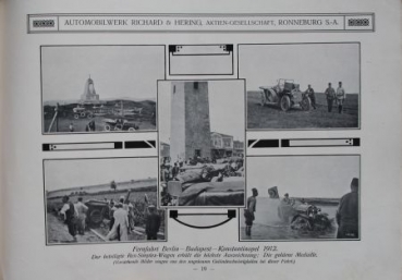 Rex-Simplex Automobile Modellprogramm 1912 (S0031)