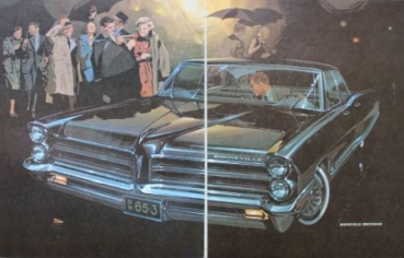 Pontiac Modelprogram 1965 Carbrochure (3438)