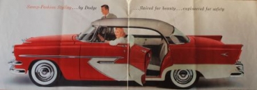 Dodge Kingsway Modelprogram 1956 Carbrochure (3419)