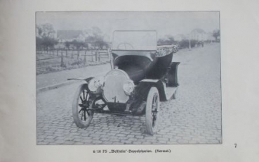Westfalia Motorcar "Ein Sieger" Modelprogram 1912 (S0045)